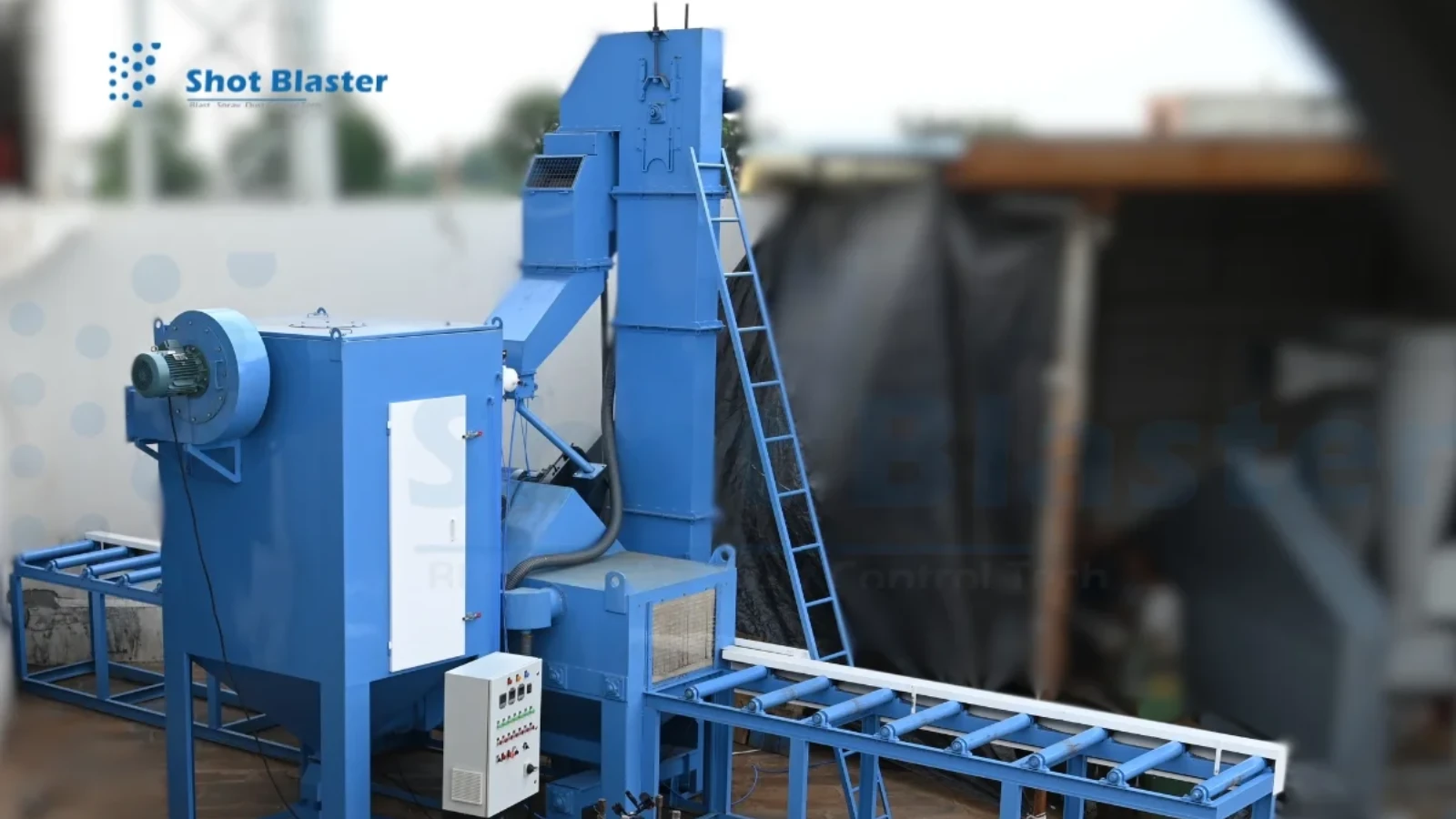 Airless Shot Blasting Machine