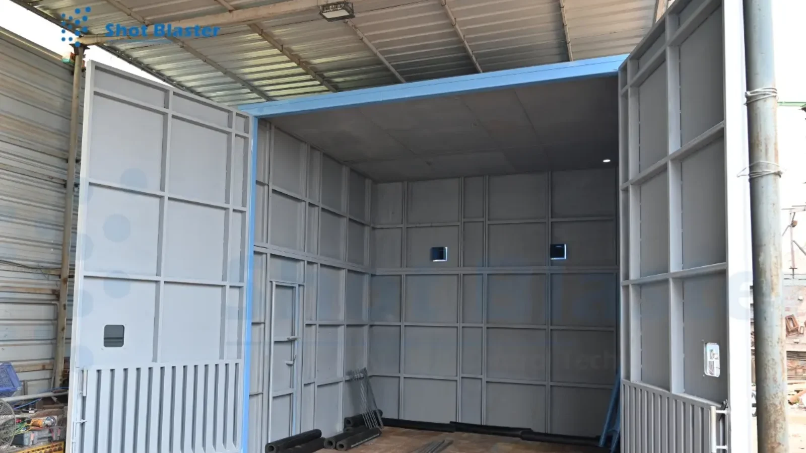 Sand Blast Room