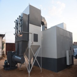 Acoustic Chamber Dust Collector