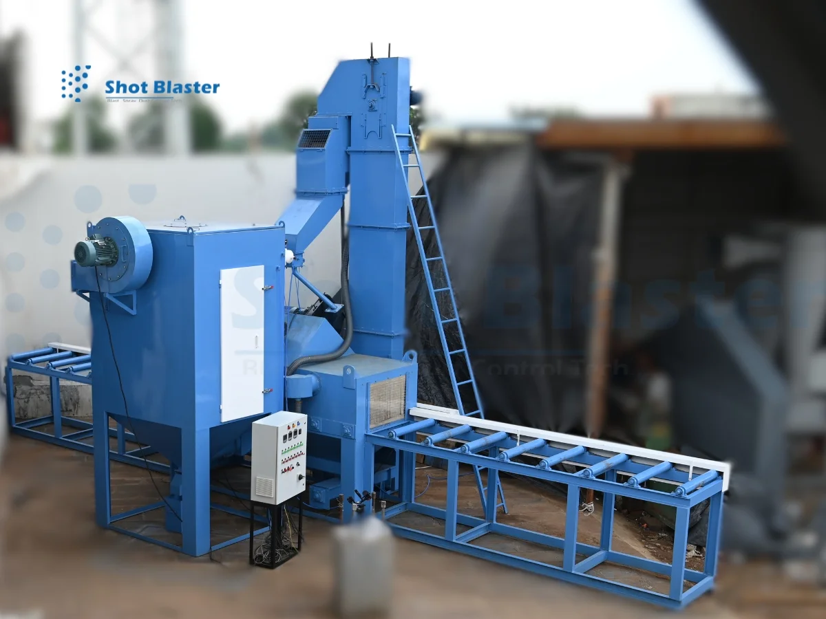 Roller Conveyor Shot Blasting Machine