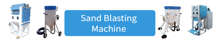 Sand blasting machine